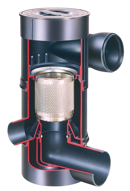 [3440] Wisy Vortex Fine Filter WFF 150 - Below Ground